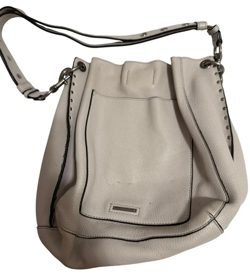 Rebecca Minkoff Darren Off White Shoulder Bag - 10